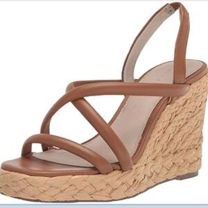 Sanctuary Brown Wedge Sandals